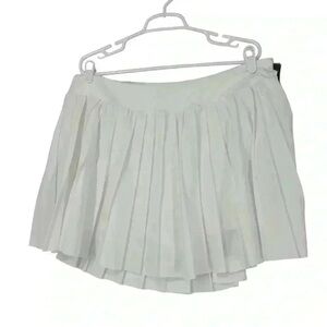 DSG White Pleated Tennis Golf Skort XXL Moisture-Wicking NWT